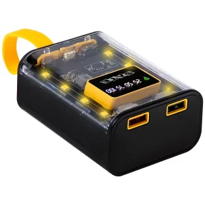CARGADOR PORTÁTIL SATELLITE A-PB410003 10.000 mAh 2 SALIDAS USB Y USB-C