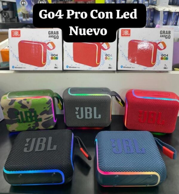 PARLANTE G04 Pro RGB con LED – (SIMIL JBL)