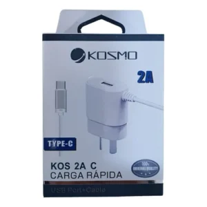 Cargador Tipo C 2A KOSMO