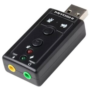 Placa De Sonido USB 7.1
