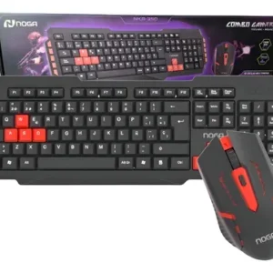 Combo teclado y mouse gamer NOGA nkb-350