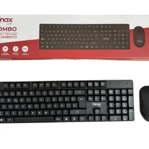 Combo teclado y mouse inalambrico Dinax Cxcomrc32